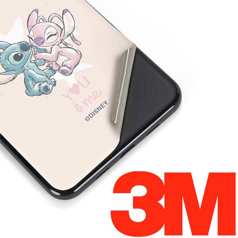 Disney Lilo and Stitch Stitch and Angel Google Pixel 3a XL Skin